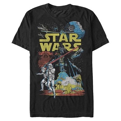 Star Wars Falling Empire Mens T-Shirt