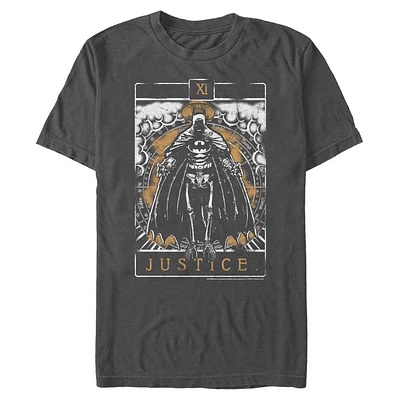 Batman Justice Tarot Card Mens T-Shirt