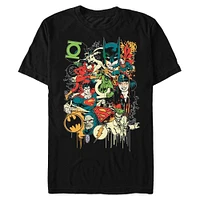 Justice League Collage Unisex T-Shirt