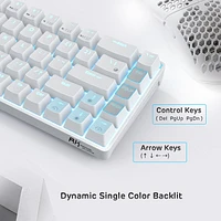 RK Royal Kludge RK68 Hot-Swappable Wireless Mechanical Keyboard Red Switch