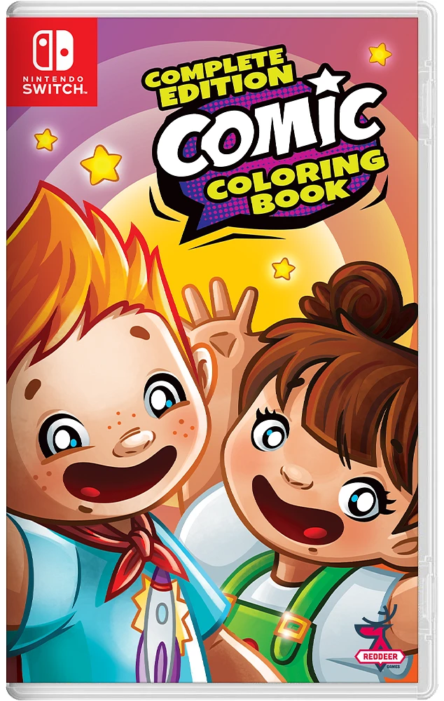 Comic Coloring Book - Nintendo Switch