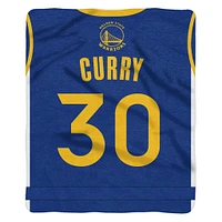 Sleep Squad NBA Golden State Warriors Stephen Curry SuperSoft Plush Blanket 60x80