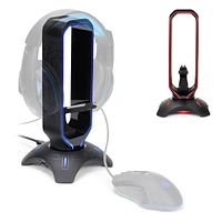 ENHANCE Multi-Function Flexible LED Gaming Headset Stand