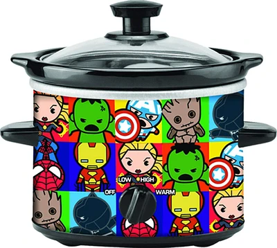 Marvel Avengers Kawaii 2 Quart Slow Cooker