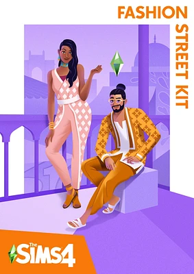 The Sims 4 Fashion Street Kit DLC