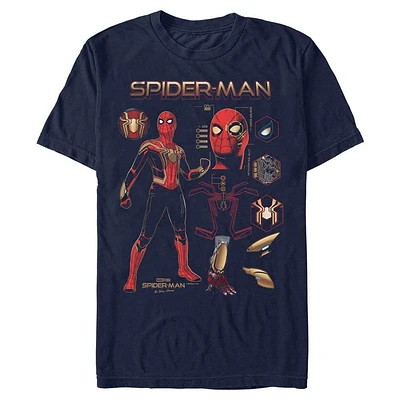 Spider-Man: No Way Home Elements Mens T-Shirt