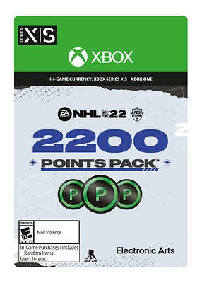 NHL 22 Points 2,200 - Xbox Series X