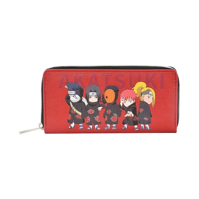 Naruto Red Clouds Akatsuki Chibi Wallet