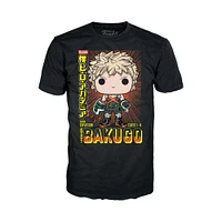 Funko My Hero Academia POP! Katsuki Bakugo and T-Shirt GameStop Exclusive