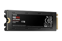 Samsung 980 PRO PCIe 4.0 NVMe M.2 Internal V-NAND Solid State Drive with Heatsink 1TB