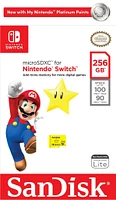 SanDisk microSDXC Card for Nintendo Switch With Nintendo Points 256GB 256GB
