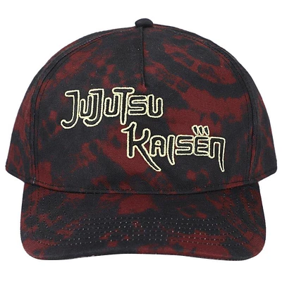 Jujutsu Kaisen Itadori Unstructured Tie Dye Poly Twill Hat