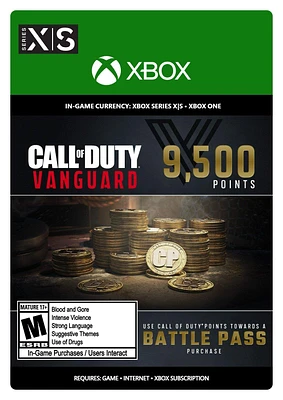 Call of Duty: Vanguard Points 9,500 - Xbox Series X