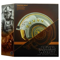 Hasbro Star Wars: The Mandalorian The Black Series Trapper Wolf Electronic Helmet Replica