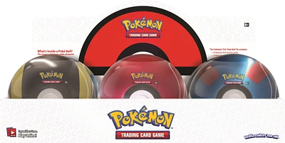 Pokemon Poke Ball Tin: Trading Card Game (Styles May Vary)