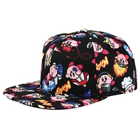 Kirby Powered Up Flat Billed Baseball Hat