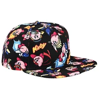 Kirby Powered Up Flat Billed Baseball Hat