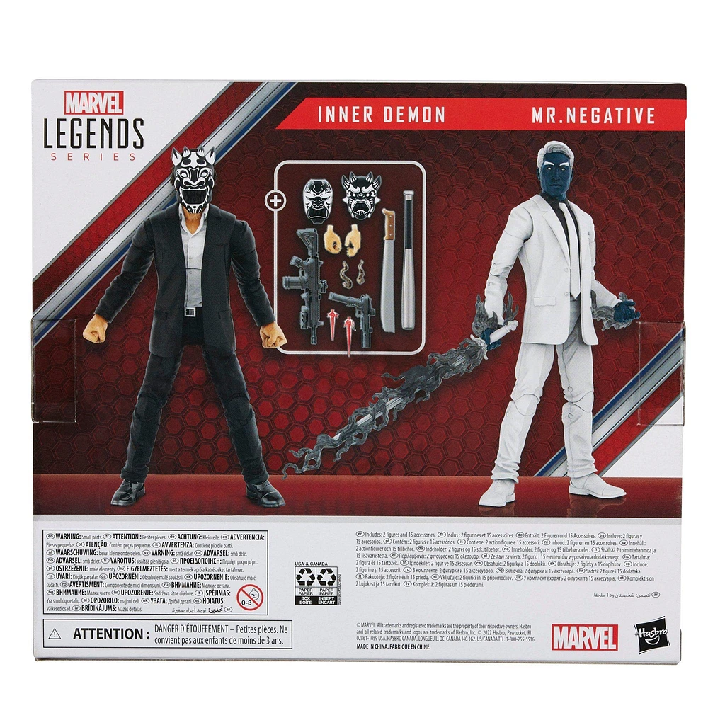 Hasbro Marvel Legends Spider-Man Mr. Negative and the Inner Demons Action  Figure Set - GameStop in Irvine, CA