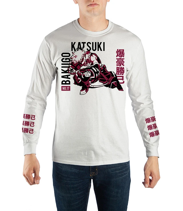 My Hero Academia Katsuki Bakugo Long Sleeve Unisex T-Shirt