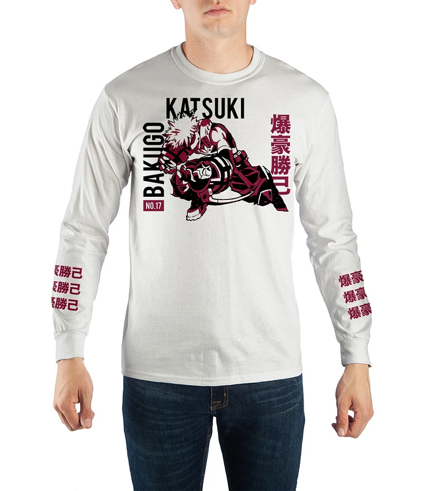 My Hero Academia Katsuki Bakugo Long Sleeve Unisex T-Shirt