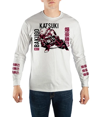 My Hero Academia Katsuki Bakugo Long Sleeve Unisex T-Shirt