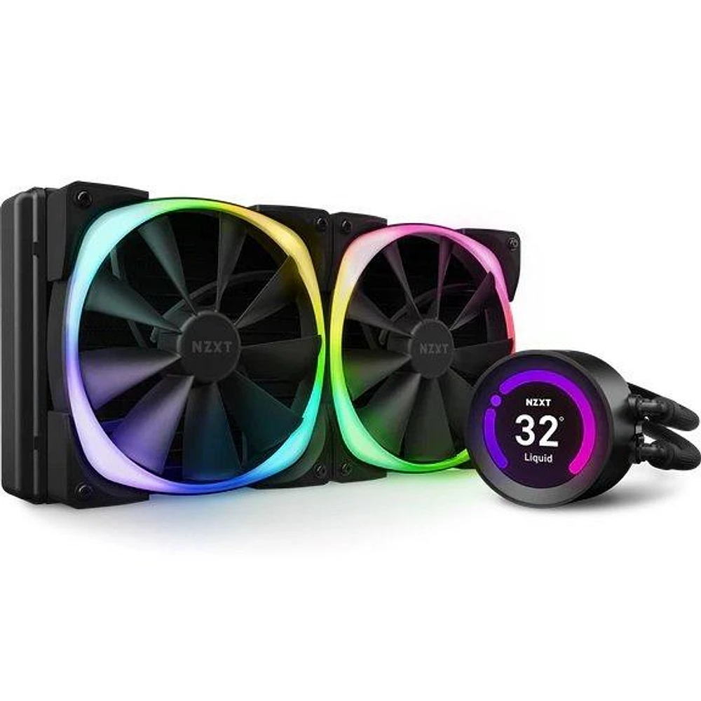 NZXT Kraken Z63 280mm AIO Liquid CPU Cooler with LCD Display and RGB