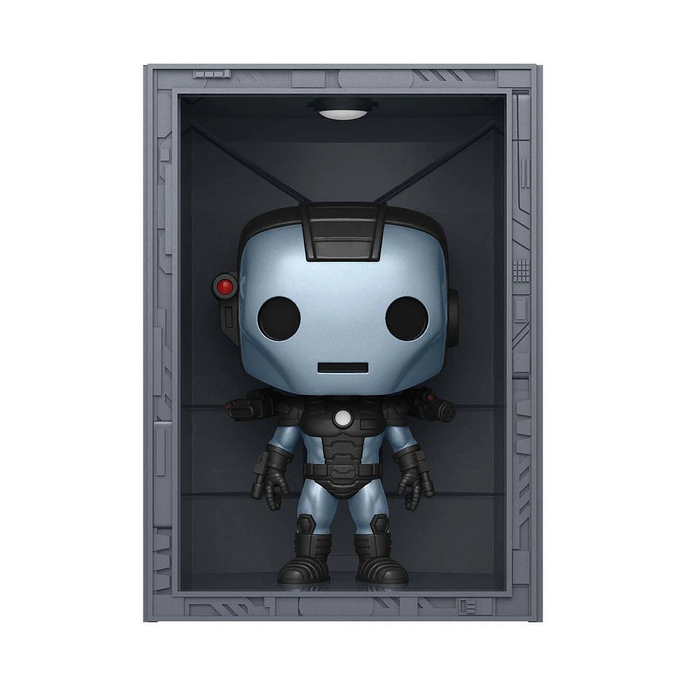 Funko POP! Deluxe Marvel Hall of Armor: Iron Man War Machine PX Exclusive 3.75-in Vinyl Bobblehead Figure