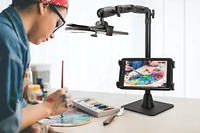 Arkon Mounts Remarkable Creators Smartphone/Tablet Stand with Ring Light Bundle