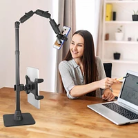 Arkon Mounts Remarkable Creators Smartphone/Tablet Stand with Ring Light Bundle