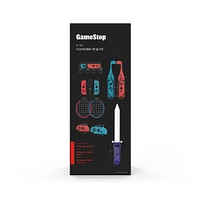 GameStop 9-Piece Grip Bundle Accessory Kit for Nintendo Switch