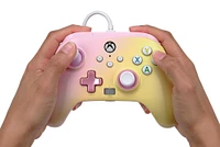 PowerA Pink Lemonade Enhanced Wired Controller for Xbox Series X and S