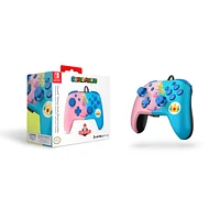 PDP Faceoff Deluxe Plus Audio Wired Controller Princess Peach