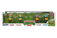 Jada Toys Teenage Mutant Ninja Turtles 2.5-in Metalfigs Keychain 4-Pack GameStop Exclusive