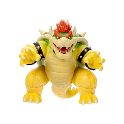 Jakks Pacific Super Mario Bros. Movie Fire Breathing Bowser 7-in Action Figure