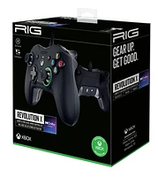 RIG Revolution X Wired Controller for Xbox Series X/S, Xbox One and Windows 10 PC