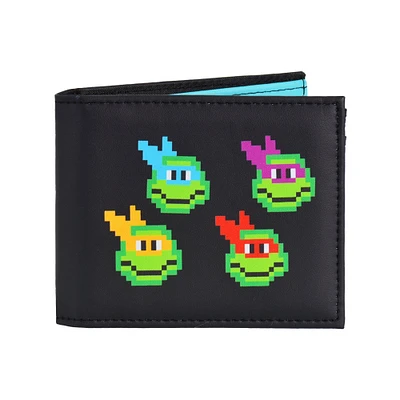 Teenage Mutant Ninja Turtles Pixelated Bifold Wallet