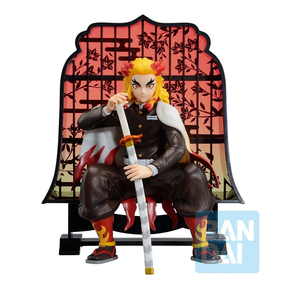 Bandai Spirits Demon Slayer: Kimetsu no Yaiba Kyojuro Rengoku 7.5-in Ichibansho Figure GameStop Exclusive