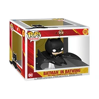 Funko POP! Rides: The Flash Batman in Batwing 5.3-in Vinyl Figure