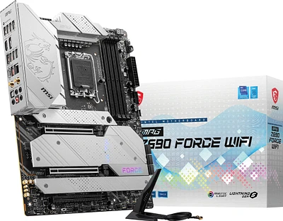 MSI MPG Z690 FORCE WIFI DDR5 LGA 1700 ATX Gaming Motherboard Z690FORCEWIFI