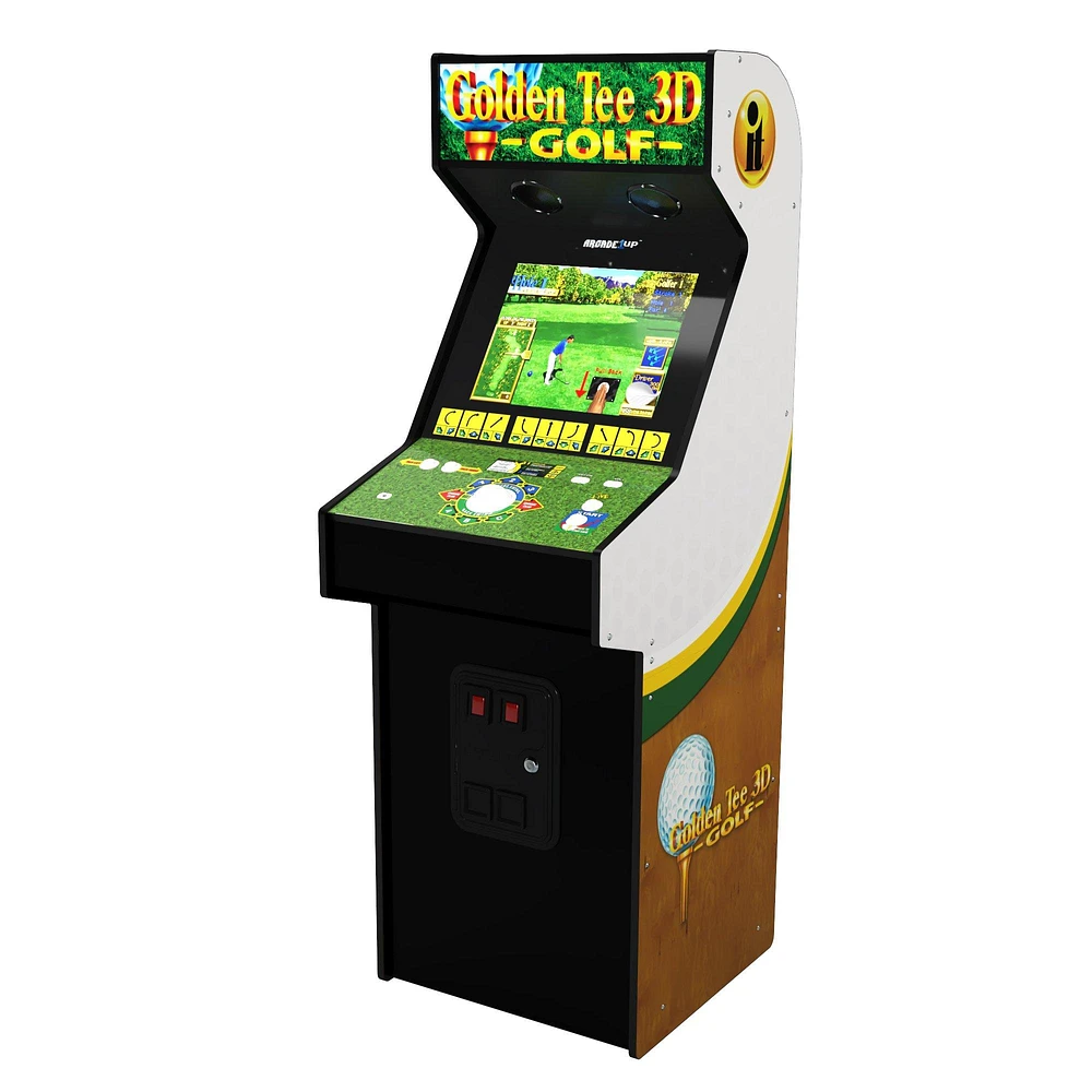 Arcade1UP Golden Tee 3D Golf Arcade Machine