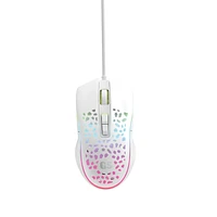GameStop Air Wired Gaming Mouse with RGB - White