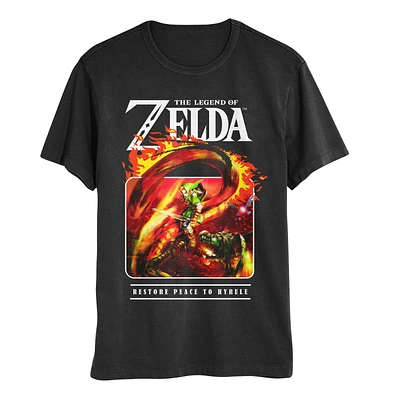 The Legend of Zelda Restore Peace to Hyrule Unisex Short Sleeve T-Shirt