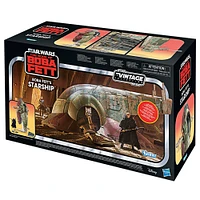 Hasbro Star Wars The Vintage Collection The Book of Boba Fett - Boba Fett Figure and Starship Replica
