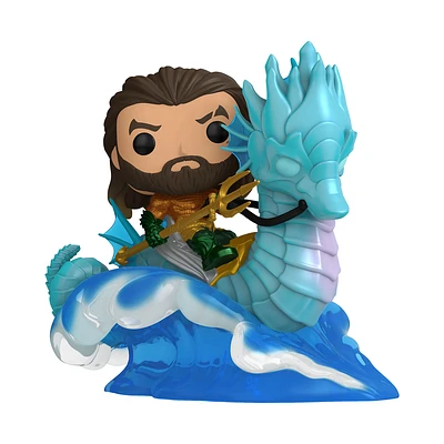 Funko POP! Deluxe Rides: Aquaman and the Lost Kingdom Aquaman with Storm 5.94-inch Vinyl Figure