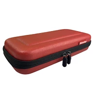 GameStop Water Resistant Leather Carrying Case for Nintendo Switch - Red