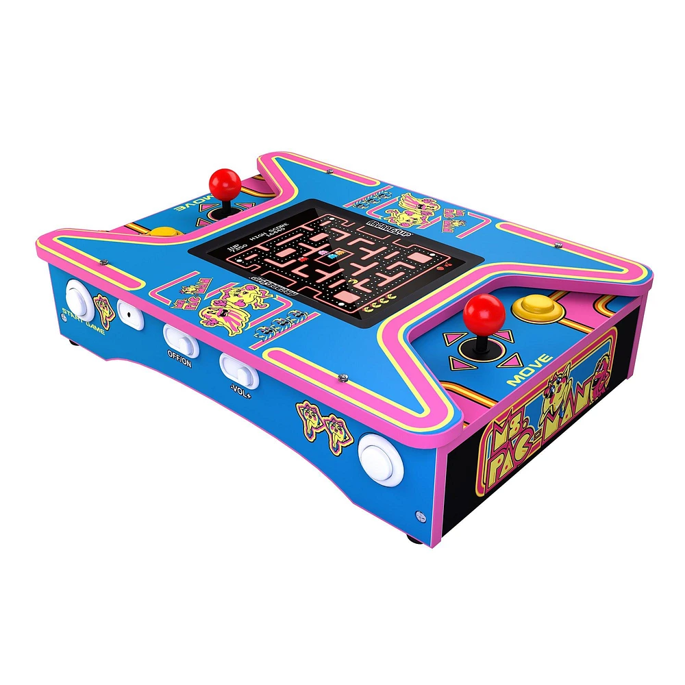 Arcade1Up Ms. PAC-MAN Head-to-Head Countercade 2 Player