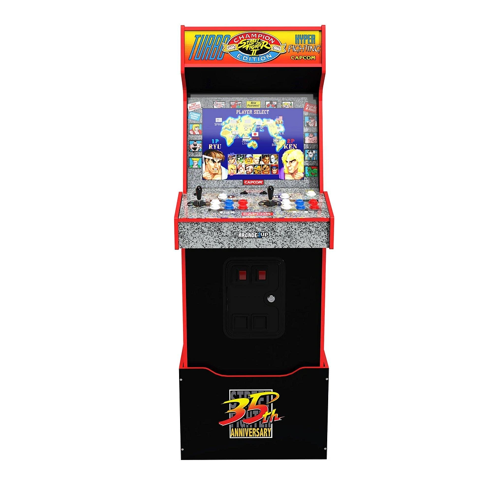 Arcade1Up Street Fighter II Turbo: Hyper Fighting Arcade Machine