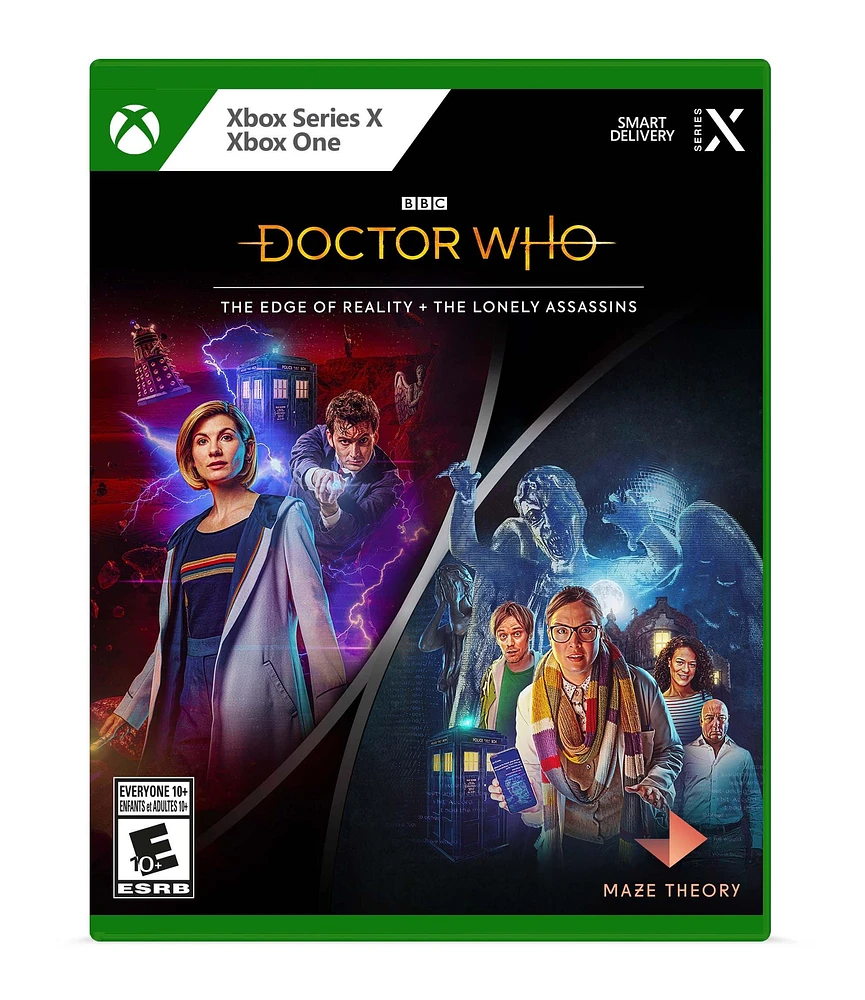 Maximum Games Doctor Who: The Edge of Reality and The Lonely Assassins -  Xbox Series X, Xbox One | Hamilton Place