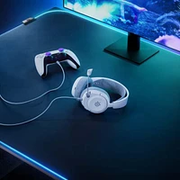 SteelSeries Arctis Nova 1P Universal Wired Gaming Headset for PlayStation, Xbox, PC, and Switch - White