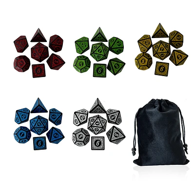 Deluxe 35 Dice Bundle and Storage Collection GameStop Exclusive